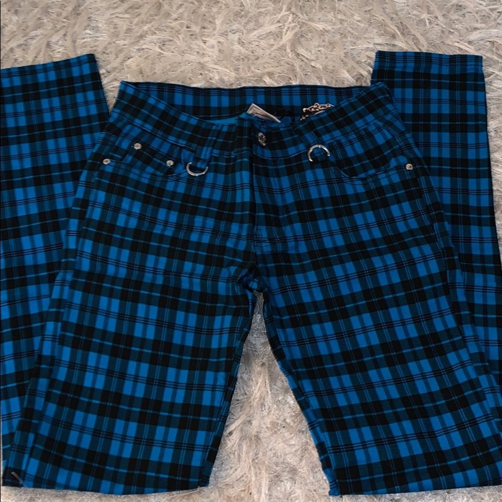 Banned Apparel checkered pants